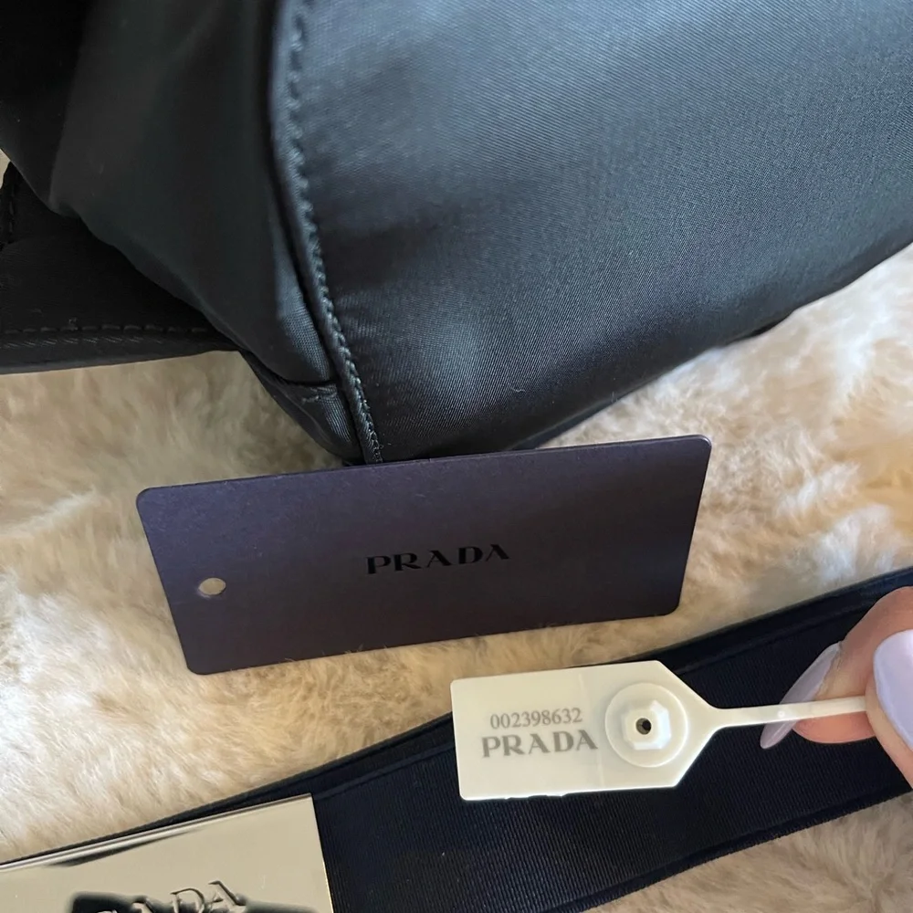 Prada Black small Nylon Backpack - Picture 6 of 15